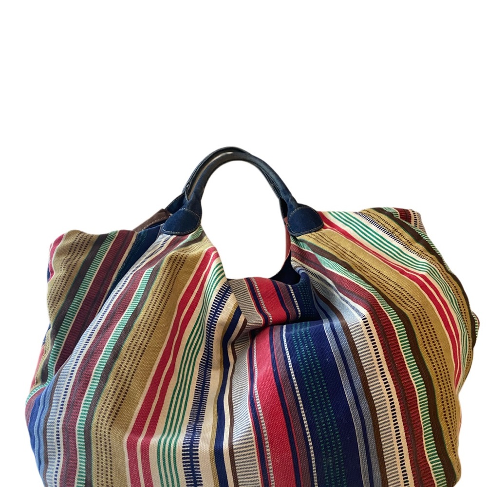 Multicolor Patchwork Tote Bag - image 2